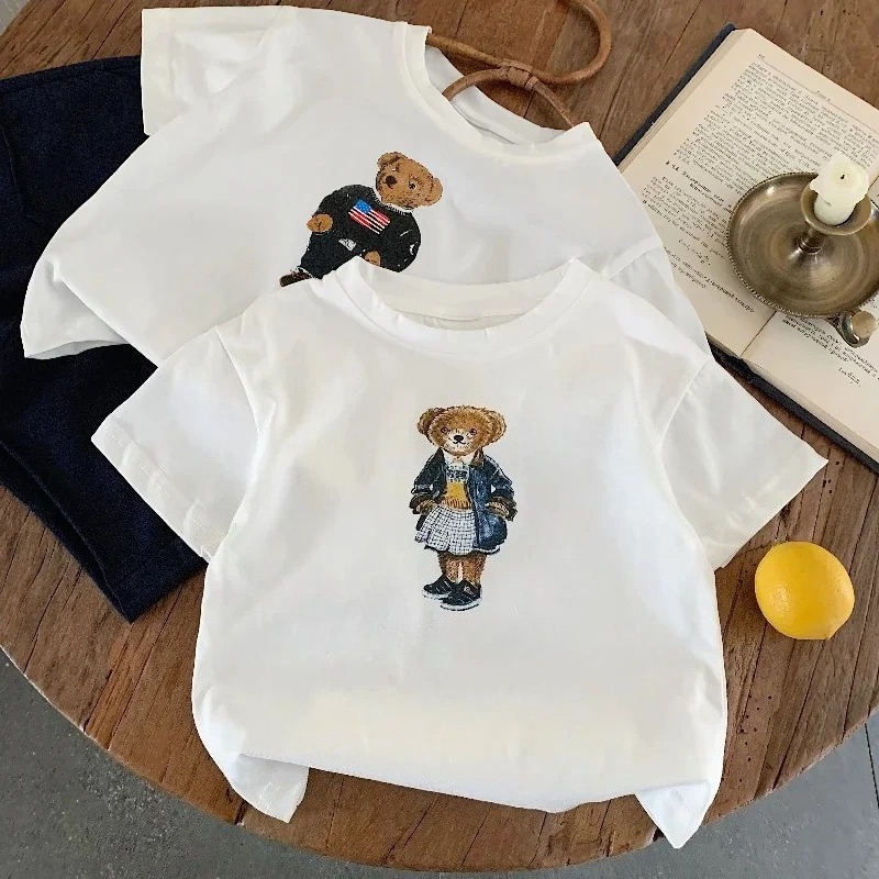 Baby Products Teddy Bear - Camiseta Infantil com Estampa de Ursinho