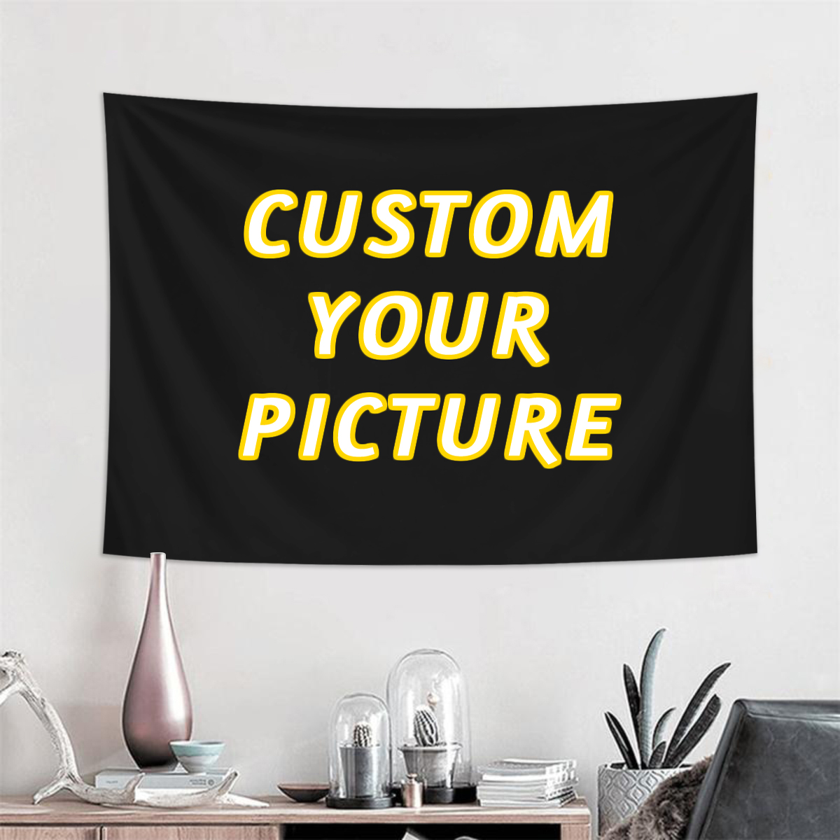 Baby Products Decoration - 1pc tapeçarias personalizadas, banners personalizados e