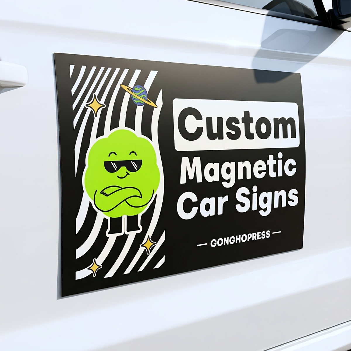 Baby Products Decoration - Adesivos Magnéticos Personalizáveis para Carros —