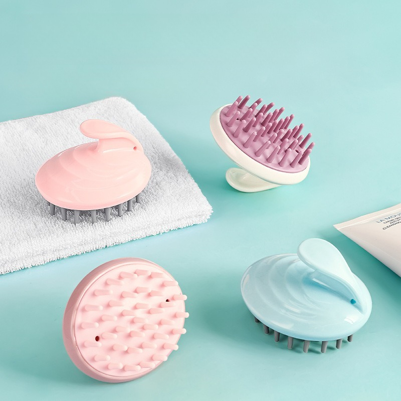 Baby Products Essentials - Escova de Massagem Capilar de Silicone,