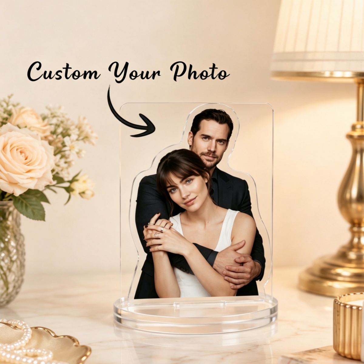 Baby Products Decoration - Decoração Personalizada em Acrílico com Retrato