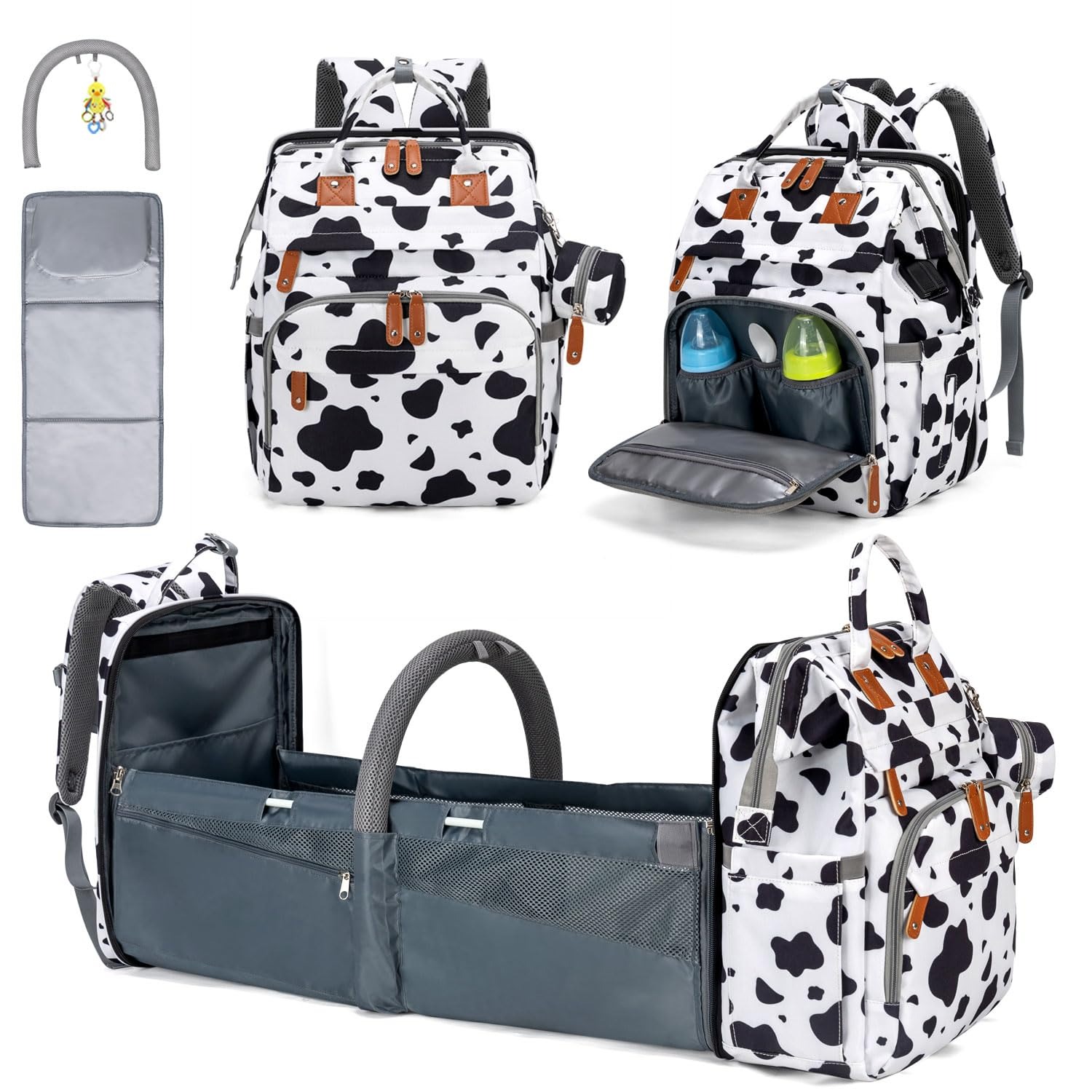 Baby Products Essentials - Mochila de Fraldas KABAQOO com Trocador