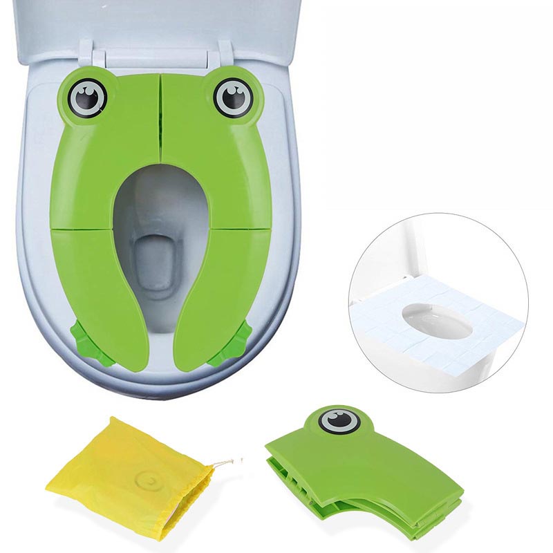 Portátil Viagem Potty Seat Pad - Toddler Potty Training Seat avaliação e preço