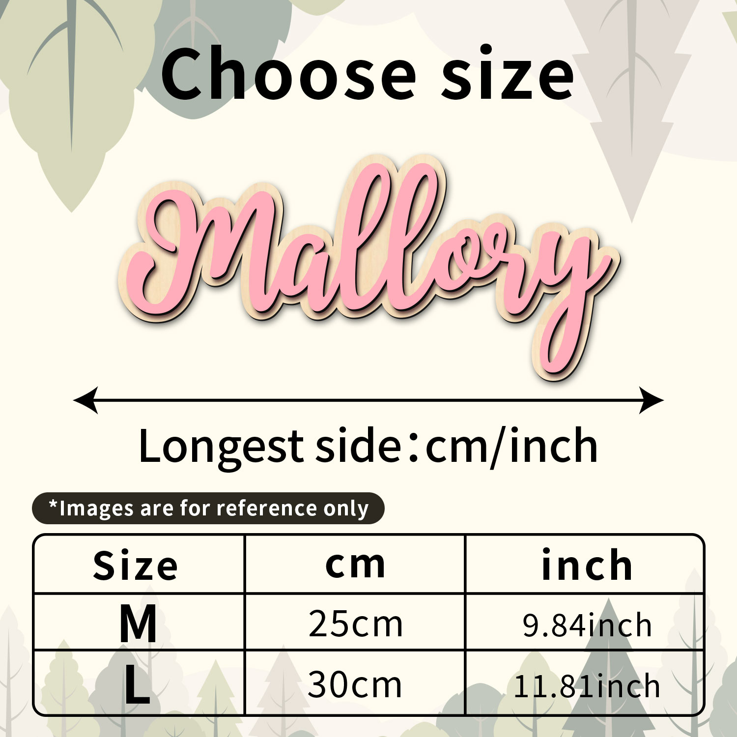 1 Placa de Nome Personalizada  - Baby Products Decoration avaliação e preço