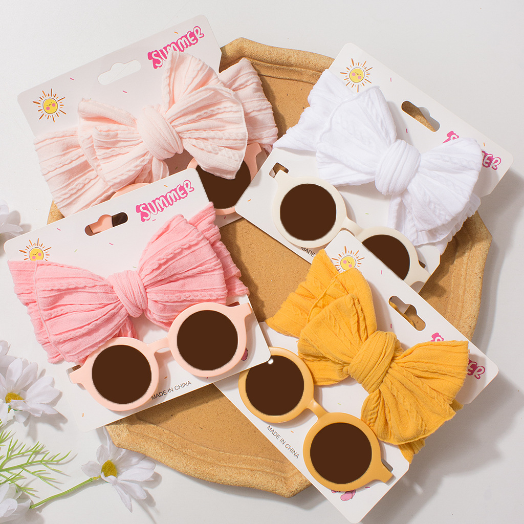 Conjunto de Óculos de Sol e Fa - Baby Products Combo avaliação e preço