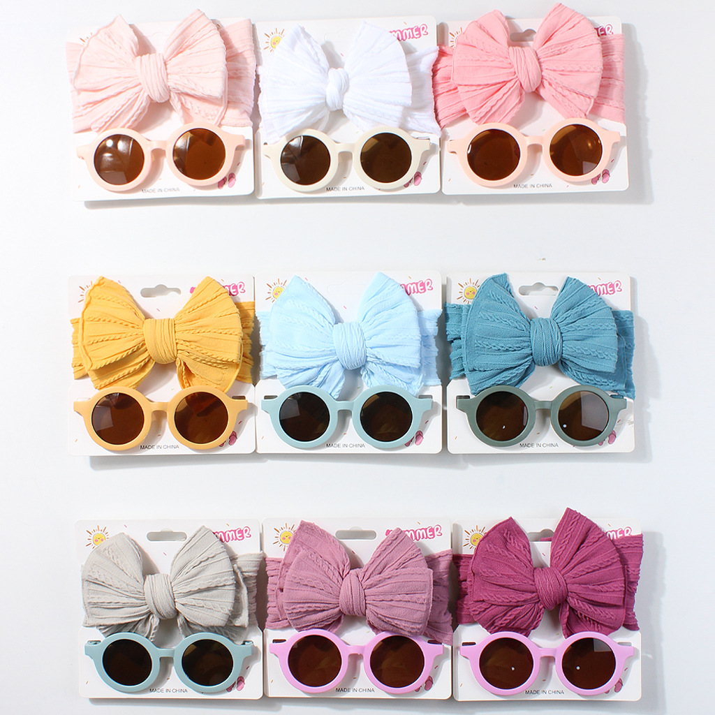 Conjunto de Óculos de Sol e Fa - Baby Products Combo avaliação e preço