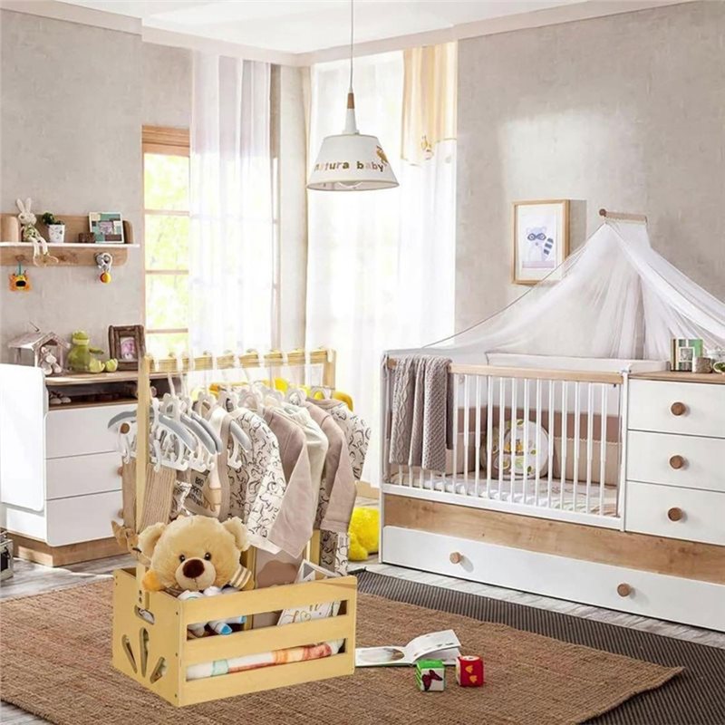 Cesta de Presentes de Madeira  - Baby Products Gift Hamper avaliação e preço
