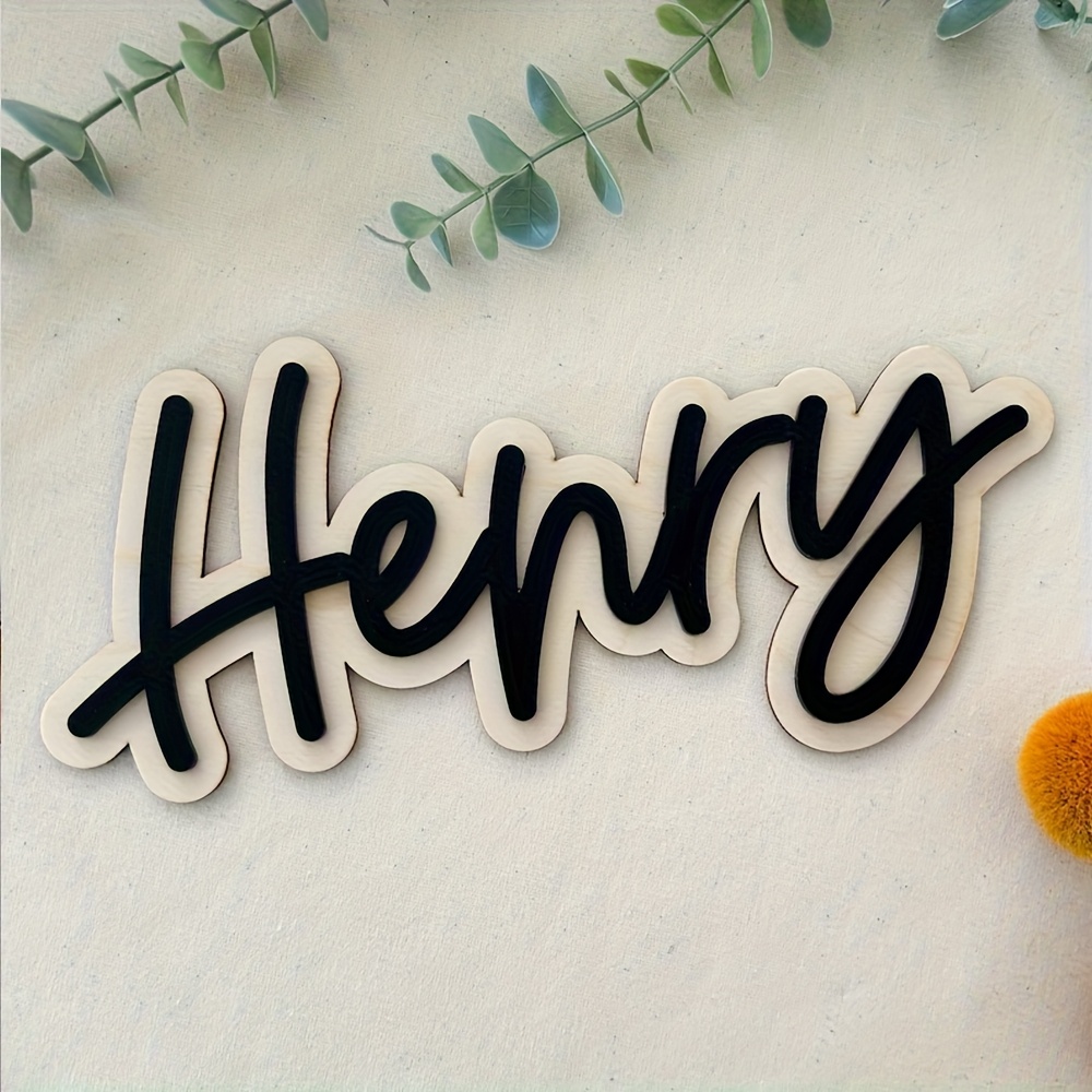 Placa de Nome Personalizável e - Baby Products Decoration avaliação e preço