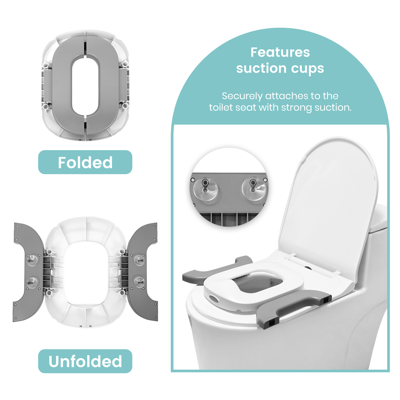 Penico portátil 2 em 1, assent - Toddler Potty Training Seat avaliação e preço